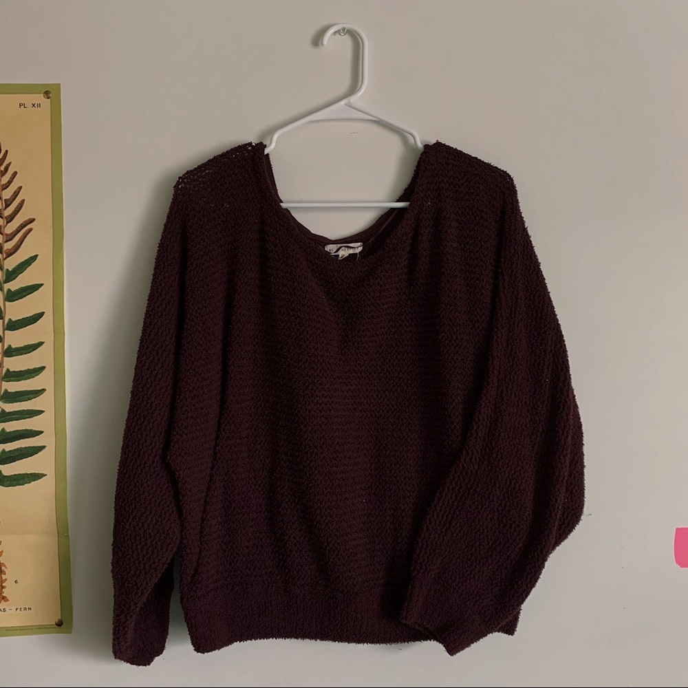 Maroon PacSun Sweater